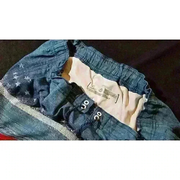 GEORGE Men's CARGO Boardshort BLUE Bathing Swimsuit Shorts Pants Bottoms size Lg - Picture 7 of 7